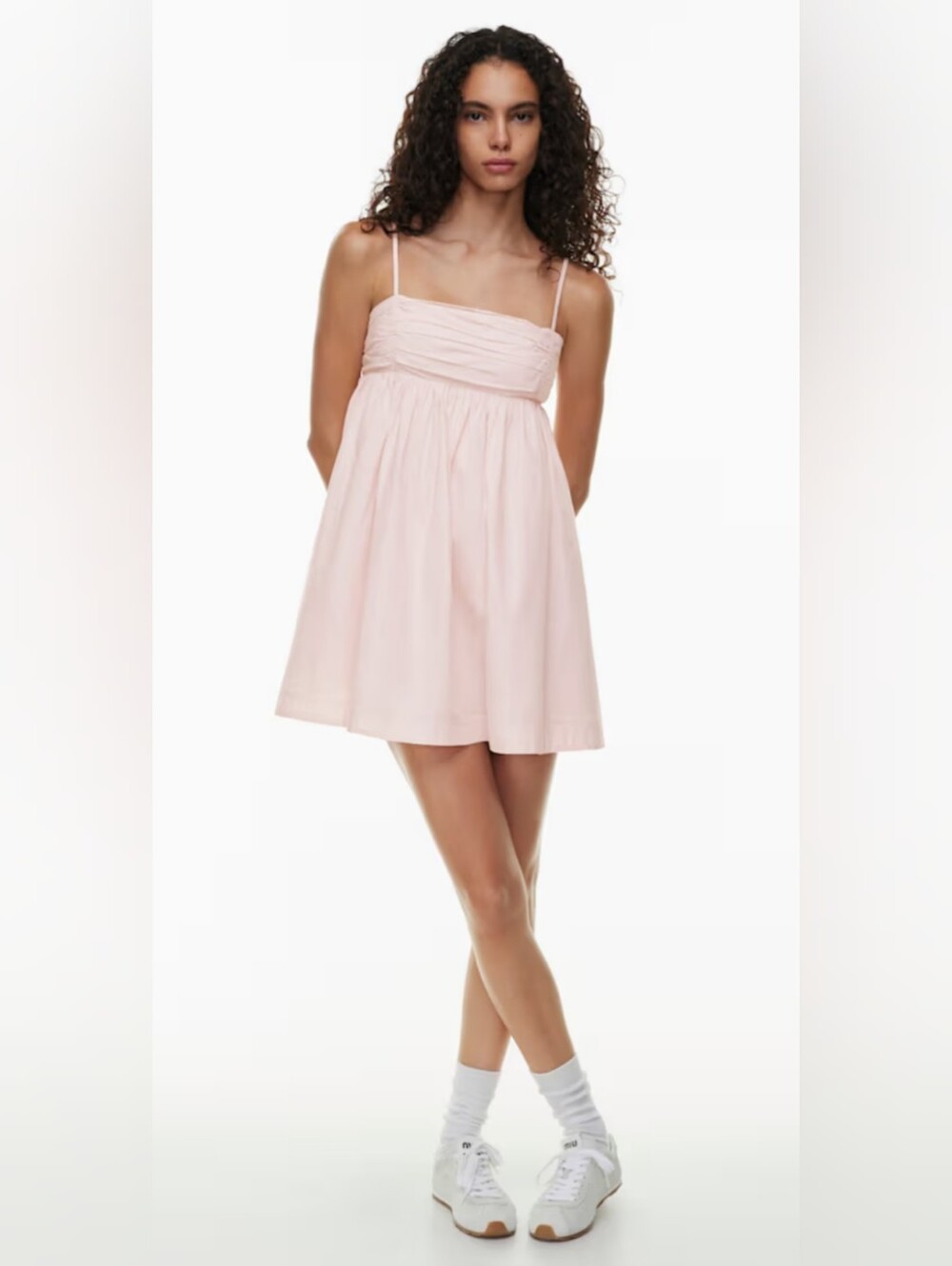 Sunday Best by Artizia Baby Pink Smocked Mini Dress